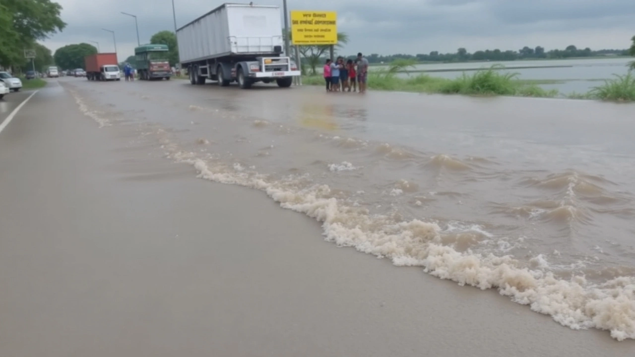 आंध्र प्रदेश में भारी बारिश से तबाही, विजयवाड़ा में भूस्खलन में पांच लोगों की मौत